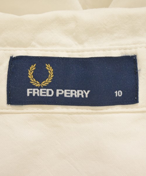 FRED PERRY（フレッドペリー）カジュアルシャツ 白 サイズ:10(M位) レディース/2200629320079