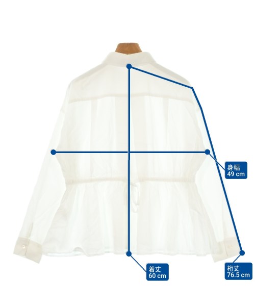 FRED PERRY（フレッドペリー）カジュアルシャツ 白 サイズ:10(M位) レディース/2200629320079