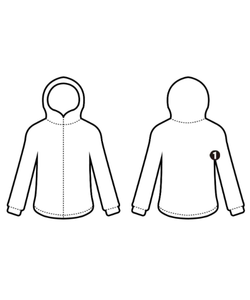 FRED PERRY（フレッドペリー）パーカー 紺 サイズ:34(XS位) レディース/2200640278021