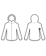 FRED PERRY（フレッドペリー）パーカー 紺 サイズ:34(XS位) レディース/2200640278021