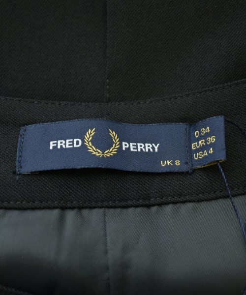 FRED PERRY（フレッドペリー）ロング・マキシ丈スカート 黒 サイズ:34(XS位) レディース/2200622982038