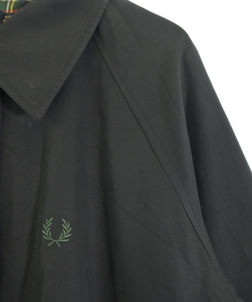 FRED PERRY（フレッドペリー）ステンカラーコート 黒 サイズ:UK10(M位) レディース/2200613523011