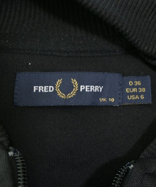 FRED PERRY（フレッドペリー）Tシャツ・カットソー 黒 サイズ:36(S位) レディース/2200625321049