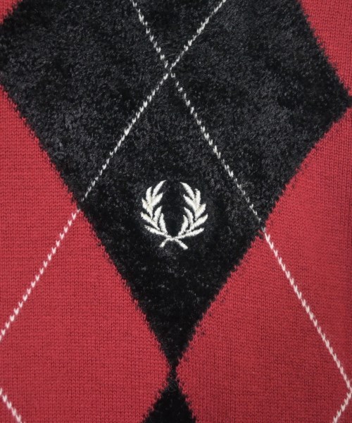 FRED PERRY（フレッドペリー）ニット・セーター 赤 サイズ:38(M位) レディース/2200626373030