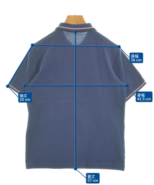 FRED PERRY（フレッドペリー）ポロシャツ 紺 サイズ:36(S位) レディース/2200615606064