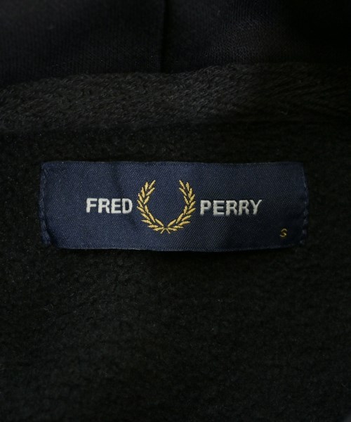 FRED PERRY（フレッドペリー）パーカー 黒 サイズ:S レディース/2200624817161