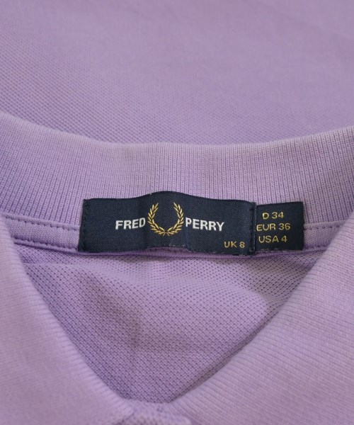 FRED PERRY（フレッドペリー）ポロシャツ 紫 サイズ:36(S位) レディース/2200627156106