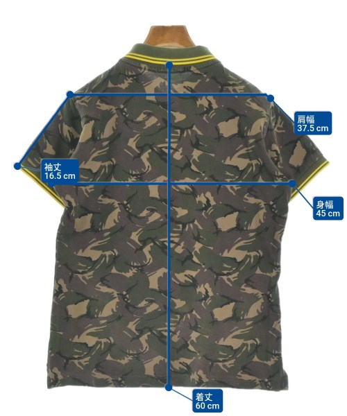 FRED PERRY（フレッドペリー）ポロシャツ カーキ サイズ:L レディース/2200627156113