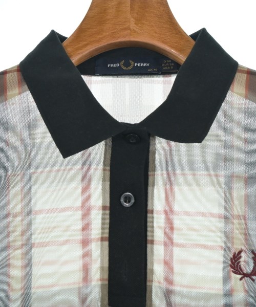 FRED PERRY（フレッドペリー）ポロシャツ 白 サイズ:36(S位) レディース/2200627156120