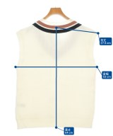 FRED PERRY（フレッドペリー）ベスト 白 サイズ:38(M位) レディース/2200616873052