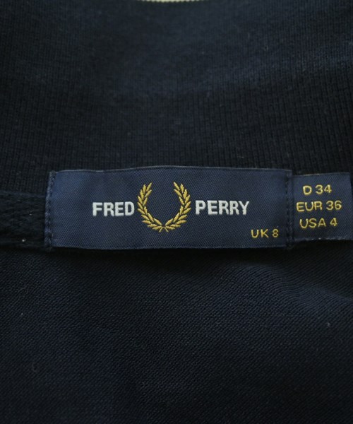 FRED PERRY（フレッドペリー）ポロシャツ 黒 サイズ:36(S位) レディース/2200616873434