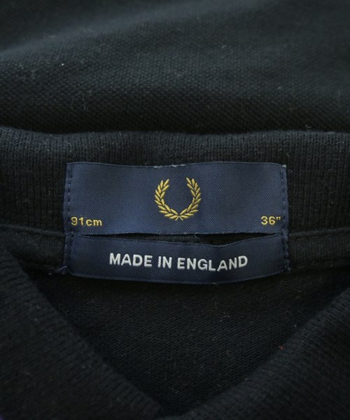 FRED PERRY（フレッドペリー）ポロシャツ 黒 サイズ:36(S位) レディース/2200616873441