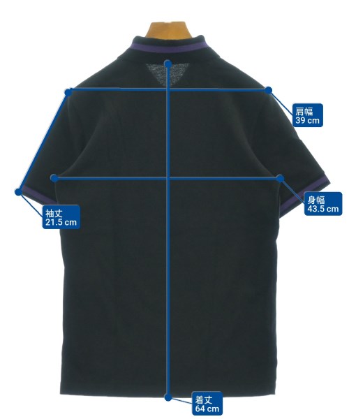 FRED PERRY（フレッドペリー）ポロシャツ 黒 サイズ:36(S位) レディース/2200616873441