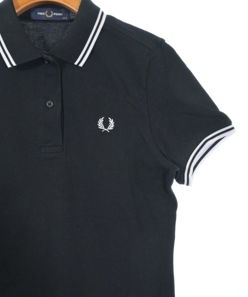 FRED PERRY（フレッドペリー）ポロシャツ 黒 サイズ:36(S位) レディース/2200616873472