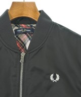 FRED PERRY（フレッドペリー）ミリタリーブルゾン 黒 サイズ:38(M位) レディース/2200606261012