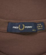 FRED PERRY（フレッドペリー）Tシャツ・カットソー 茶 サイズ:36(S位) レディース/2200611241092