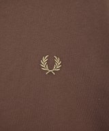 FRED PERRY（フレッドペリー）Tシャツ・カットソー 茶 サイズ:36(S位) レディース/2200611241092