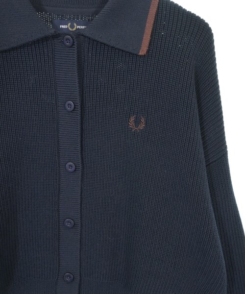 FRED PERRY（フレッドペリー）カーディガン 紺 サイズ:38(M位) レディース/2200612557017