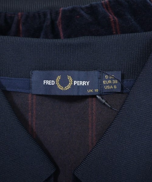 FRED PERRY（フレッドペリー）ポロシャツ 紺 サイズ:38(M位) レディース/2200614634099