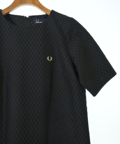 FRED PERRY（フレッドペリー）ワンピース 黒 サイズ:8(L位) レディース/2200607024043