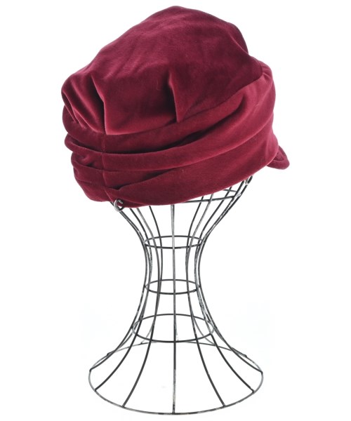 FRED PERRY（フレッドペリー）キャスケット 赤 サイズ:57 レディース/2200669320138