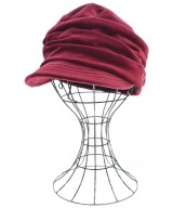 FRED PERRY（フレッドペリー）キャスケット 赤 サイズ:57 レディース/2200669320138