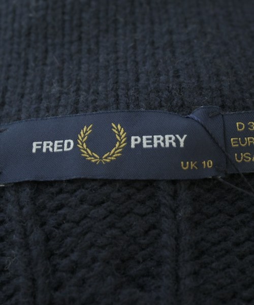 FRED PERRY（フレッドペリー）ニット・セーター 紺 サイズ:10(M位) レディース/2200673369284