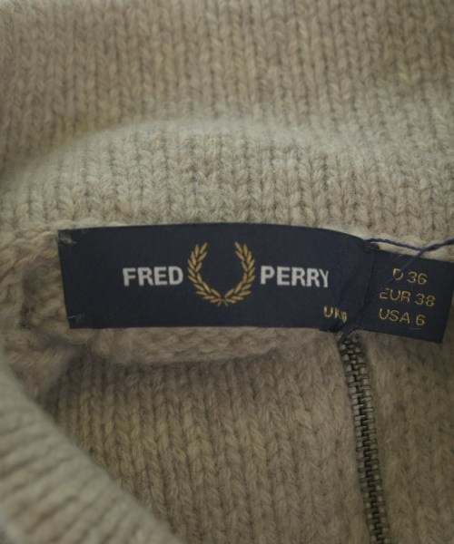 FRED PERRY（フレッドペリー）ニット・セーター ベージュ サイズ:10(M位) レディース/2200673369390