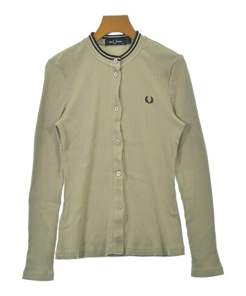 FRED PERRY(フレッドペリー)カーディガン カーキ サイズ:10(M位)/2200671835033