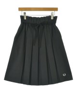 FRED PERRY（フレッドペリー）ひざ丈スカート 黒 サイズ:38(M位) レディース/2200669343090
