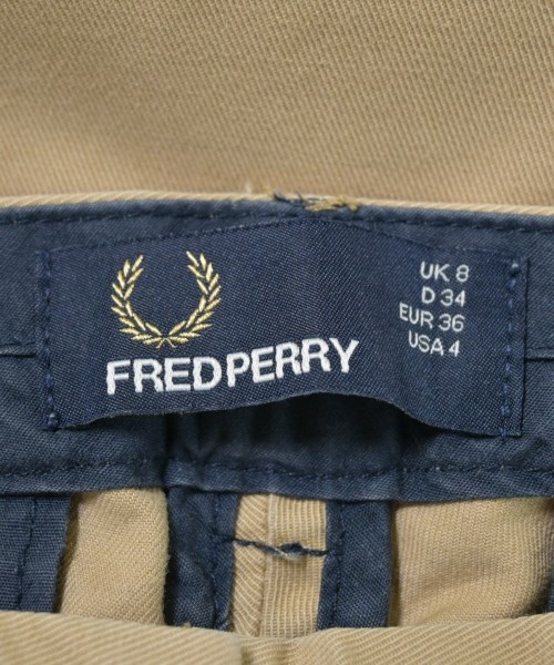 FRED PERRY（フレッドペリー）チノパン ベージュ サイズ:36(S位) レディース/2200675130035