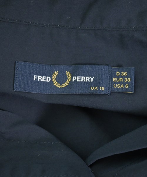 FRED PERRY（フレッドペリー）カジュアルシャツ 紺 サイズ:38(M位) レディース/2200688695095