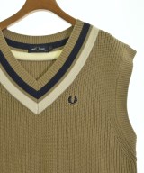 FRED PERRY（フレッドペリー）ベスト ベージュ サイズ:38(M位) レディース/2200688122287