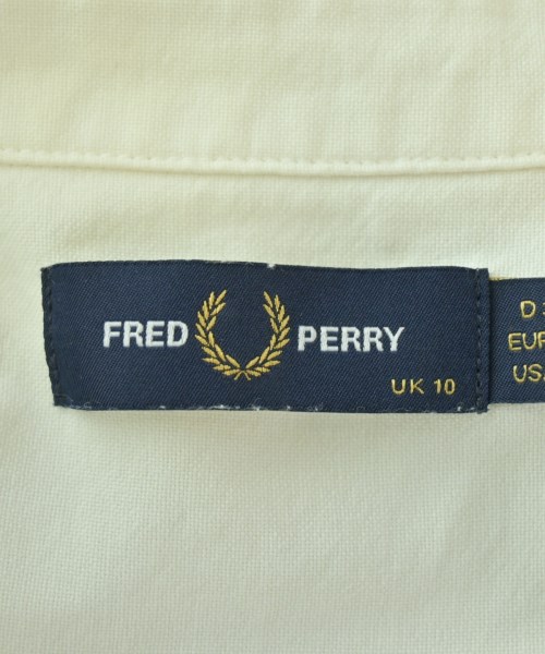 FRED PERRY（フレッドペリー）カジュアルシャツ 白 サイズ:38(M位) レディース/2200694709038