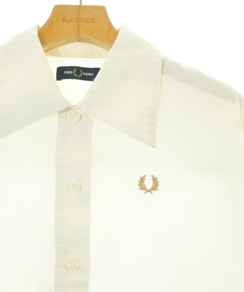 FRED PERRY（フレッドペリー）カジュアルシャツ 白 サイズ:38(M位) レディース/2200694709038