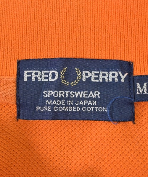 FRED PERRY（フレッドペリー）ポロシャツ オレンジ サイズ:M レディース/2200693447061