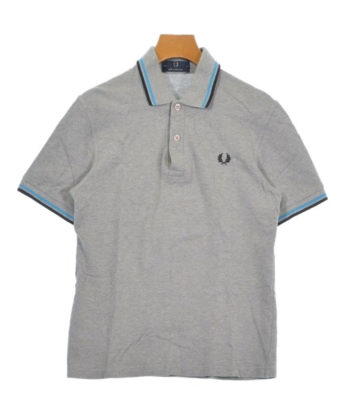 FRED PERRY(フレッドペリー)ポロシャツ グレー サイズ:36(S位)/2200698734074
