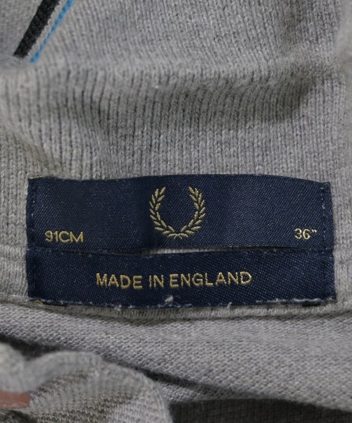 FRED PERRY（フレッドペリー）ポロシャツ グレー サイズ:36(S位) レディース/2200698734074