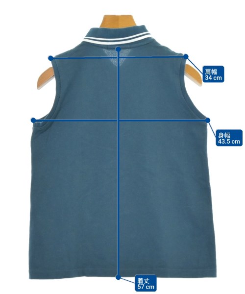 FRED PERRY（フレッドペリー）ポロシャツ 青 サイズ:S レディース/2200698291065