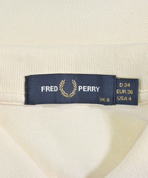 FRED PERRY（フレッドペリー）ポロシャツ 白 サイズ:36(S位) レディース/2200658073052