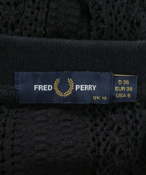 FRED PERRY（フレッドペリー）ニット・セーター 黒 サイズ:38(M位) レディース/2200707722207