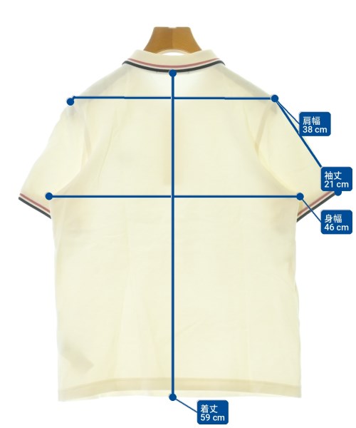 FRED PERRY（フレッドペリー）ポロシャツ 白 サイズ:40(M位) レディース/2200712101103