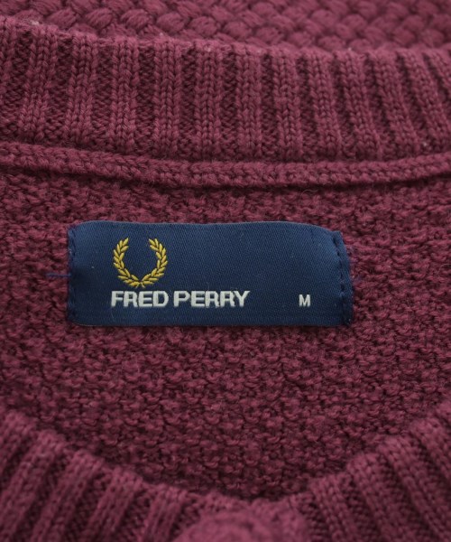 FRED PERRY（フレッドペリー）カーディガン 紫 サイズ:M レディース/2200712188029