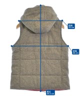 FRED PERRY（フレッドペリー）ダウンジャケット/ダウンベスト 茶 サイズ:M レディース/2200709722144