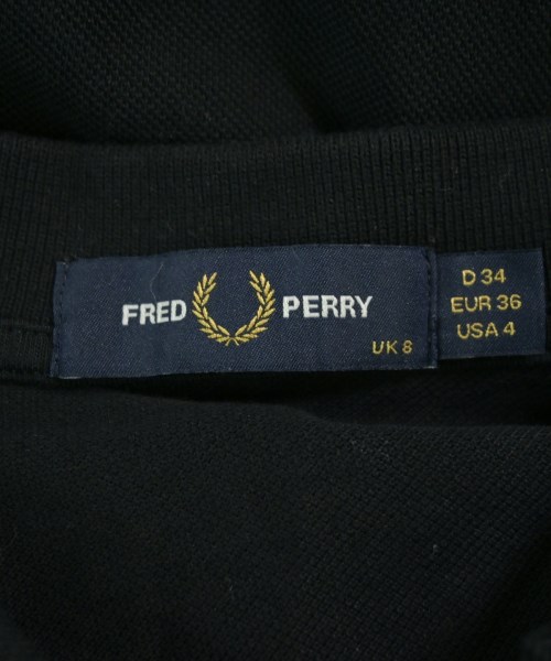FRED PERRY（フレッドペリー）ワンピース 黒 サイズ:36(S位) レディース/2200710897091
