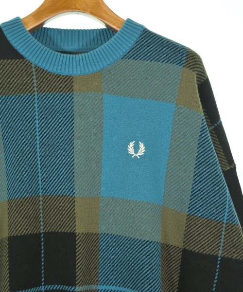 FRED PERRY（フレッドペリー）ニット・セーター 青 サイズ:38(M位) レディース/2200715019160