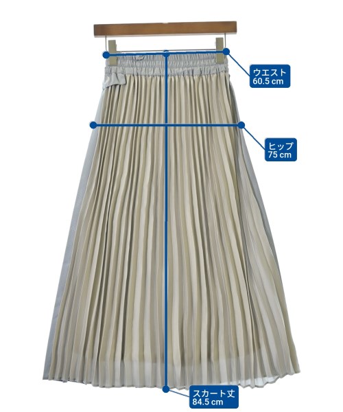 FRED PERRY（フレッドペリー）ロング・マキシ丈スカート 青 サイズ:38(M位) レディース/2200642668110