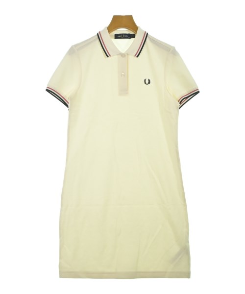 FRED PERRY(フレッドペリー)ワンピース 白 サイズ:36(S位)/2200646838038