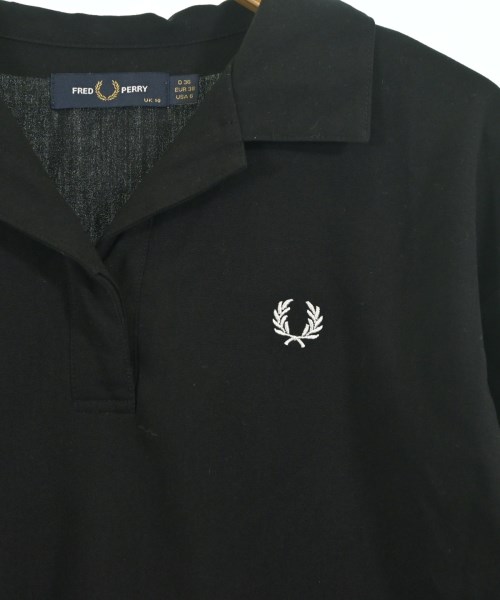 FRED PERRY（フレッドペリー）ポロシャツ 黒 サイズ:38(M位) レディース/2200639087023