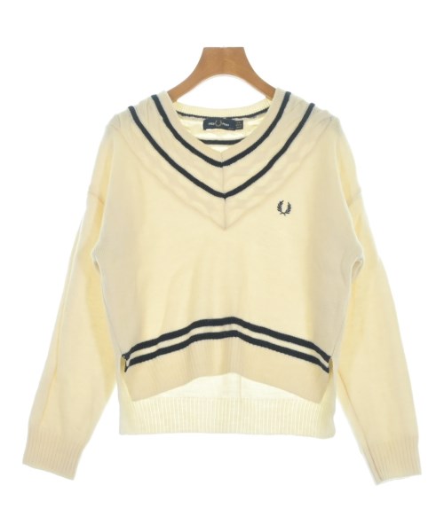 FRED PERRY(フレッドペリー)ニット・セーター 白 サイズ:10(M位)/2200651828048